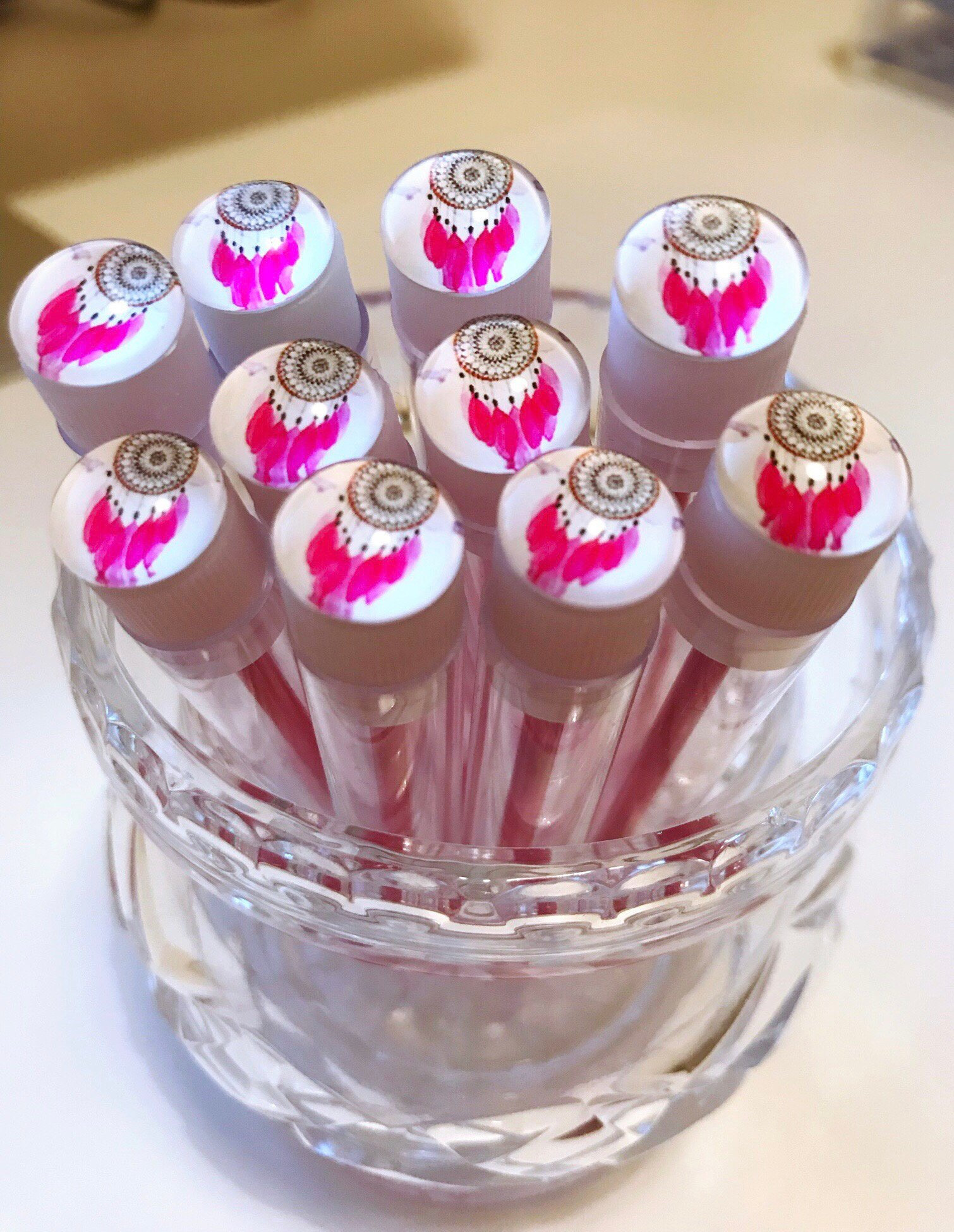 10 X Peitsche Zauberstäbe - Rosa Lilie von Etsy - LadyLusLashes