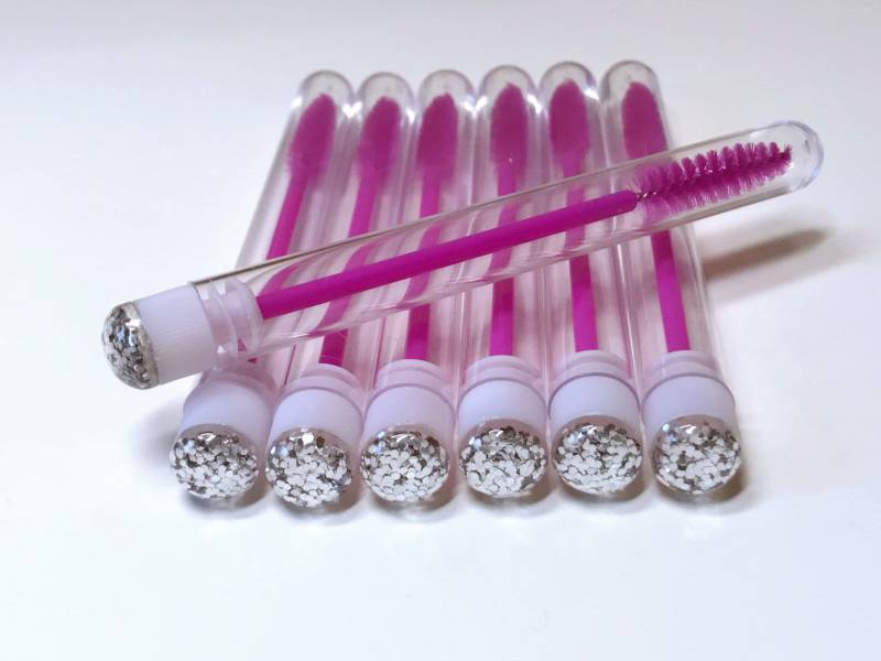 10x Wimpernzauber - Silber Glitzer von Etsy - LadyLusLashes