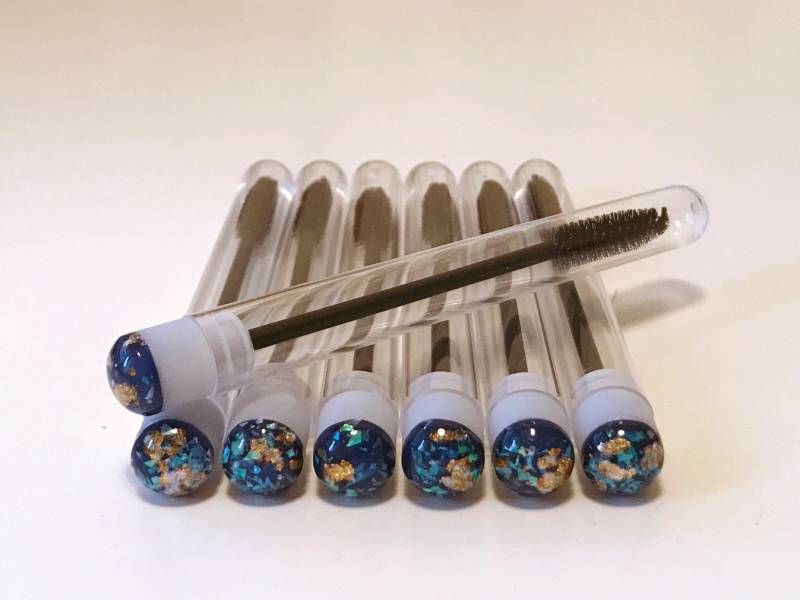 20 X Peitsche Zauberstäbe - Blau Gold Blatt von Etsy - LadyLusLashes