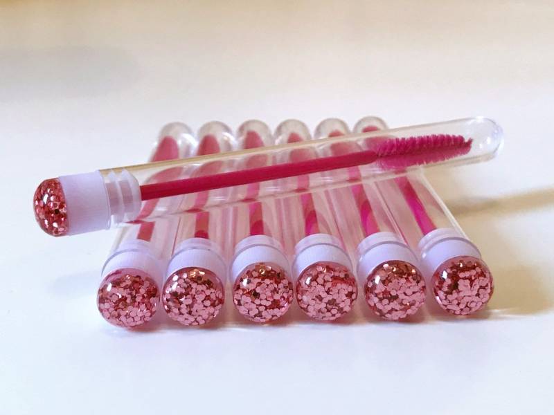 20x Wimpernzauber - Rosé Glitter von Etsy - LadyLusLashes