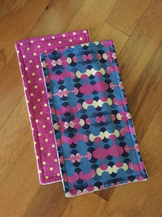 Fuchsia Burp Tuch Set Fuchsia Burp Tuch Set von Etsy - LadybugsKissBoutique