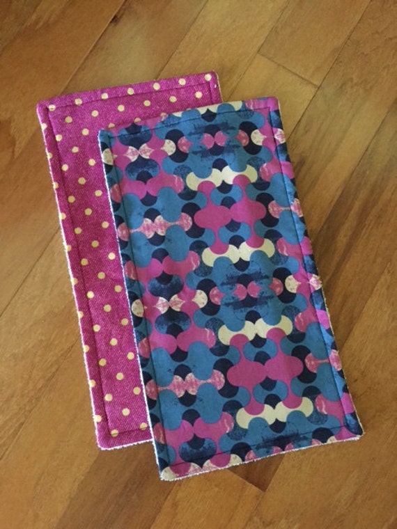 Fuchsia Burp Tuch Set Fuchsia Burp Tuch Set von Etsy - LadybugsKissBoutique