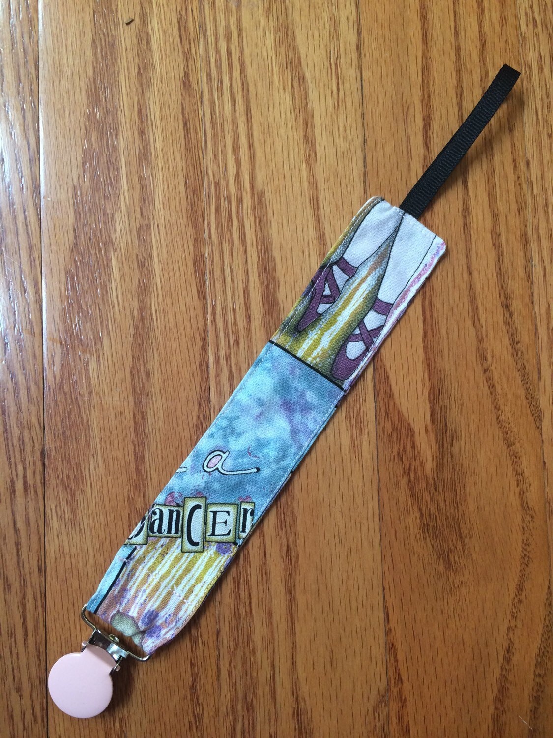 Tänzer Schnuller Clip von Etsy - LadybugsKissBoutique