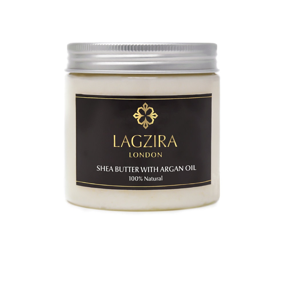 Bio Sheabutter Arganöl Trockene Haut Feuchtigkeitsspendende Körper Haar Pflege Creme Conditioner Entgiftenanti-Aging Butter 200G Lagzira London von Etsy - LagziraLondon