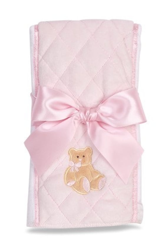 Personalisiertes Besticktes Baby Spucktuch Rosa Bär Personalisiertes Besticktes Baby Spucktuch Rosa Bär von Etsy - LakepointeEmbroidery