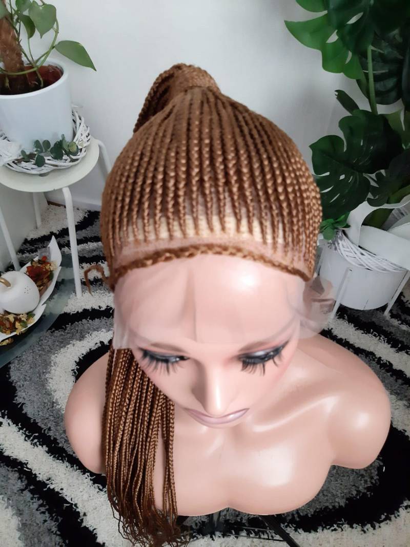 Geflochtene Perücke, Perruque Tressée, Braided Wig von Etsy - Laluxueuse