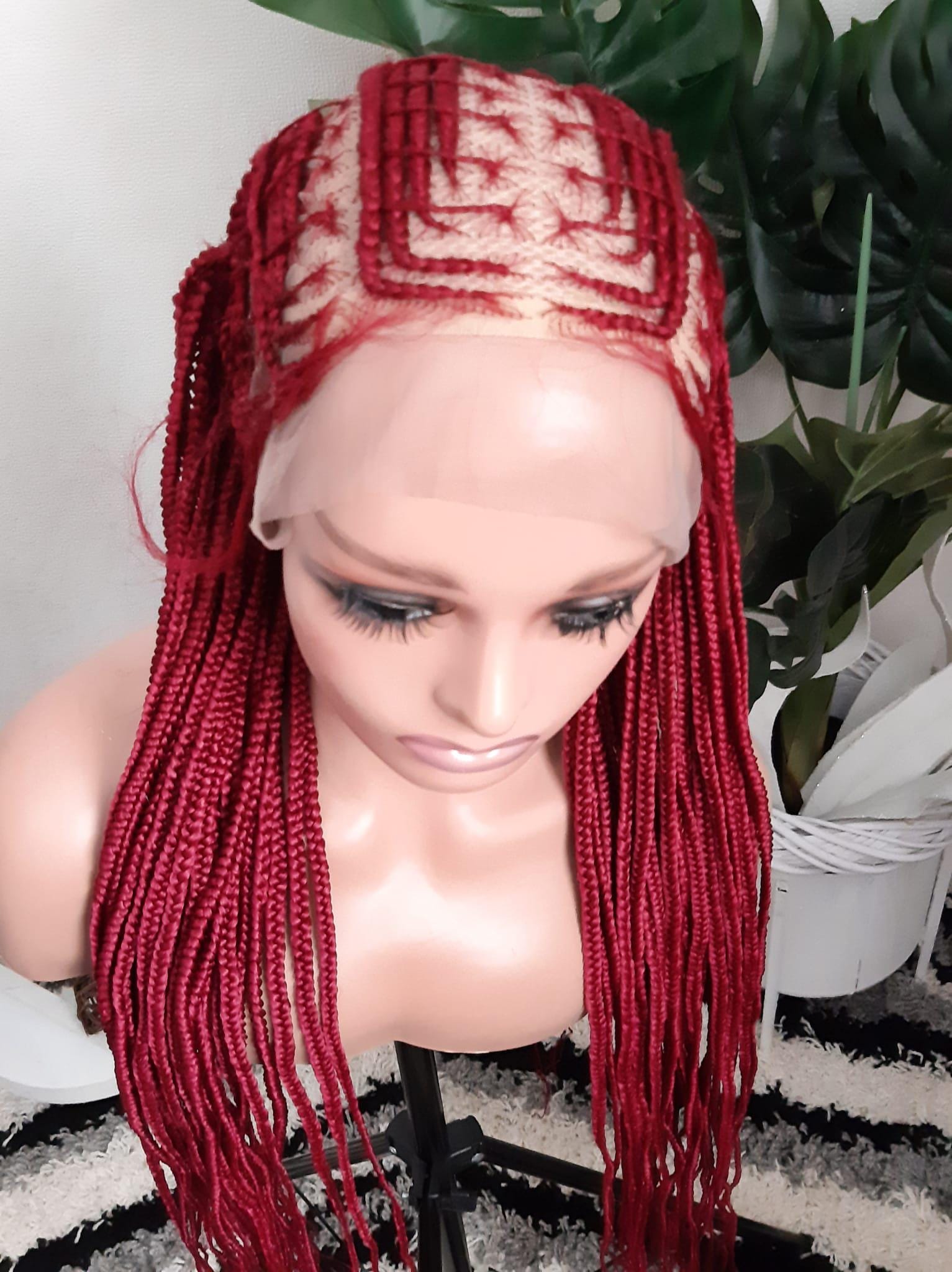 Geflochtene Perücke, Perruque Tressée, Braided Wig Geflochtene Perücke, Perruque Tressée, Braided Wig von Etsy - Laluxueuse