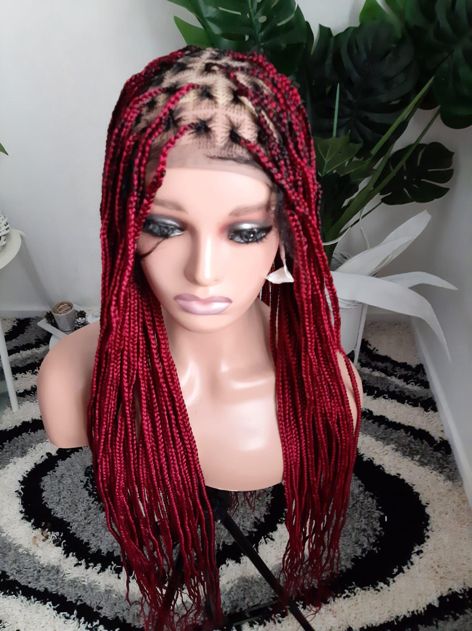 Geflochtene Perücke, Perruque Tressée, Braided Wig Geflochtene Perücke, Perruque Tressée, Braided Wig von Etsy - Laluxueuse