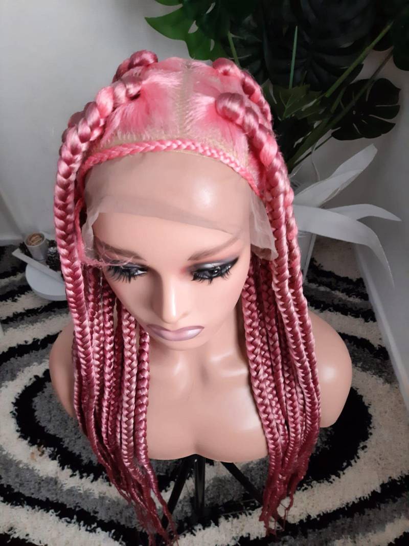 Geflochtene Perücke, Perruque Tressée, Braided Wig von Etsy - Laluxueuse