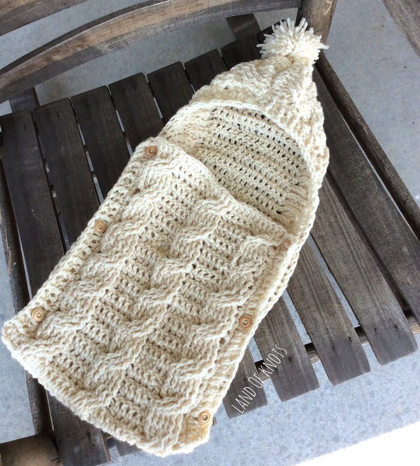 Neugeborenen Cocoon Häkeln, Swaddle, Swaddle Mit Haube Individueller Säugling Gehäkelte Photo Prop, Häkeln Wimpelkette von Etsy - LandOfKnots