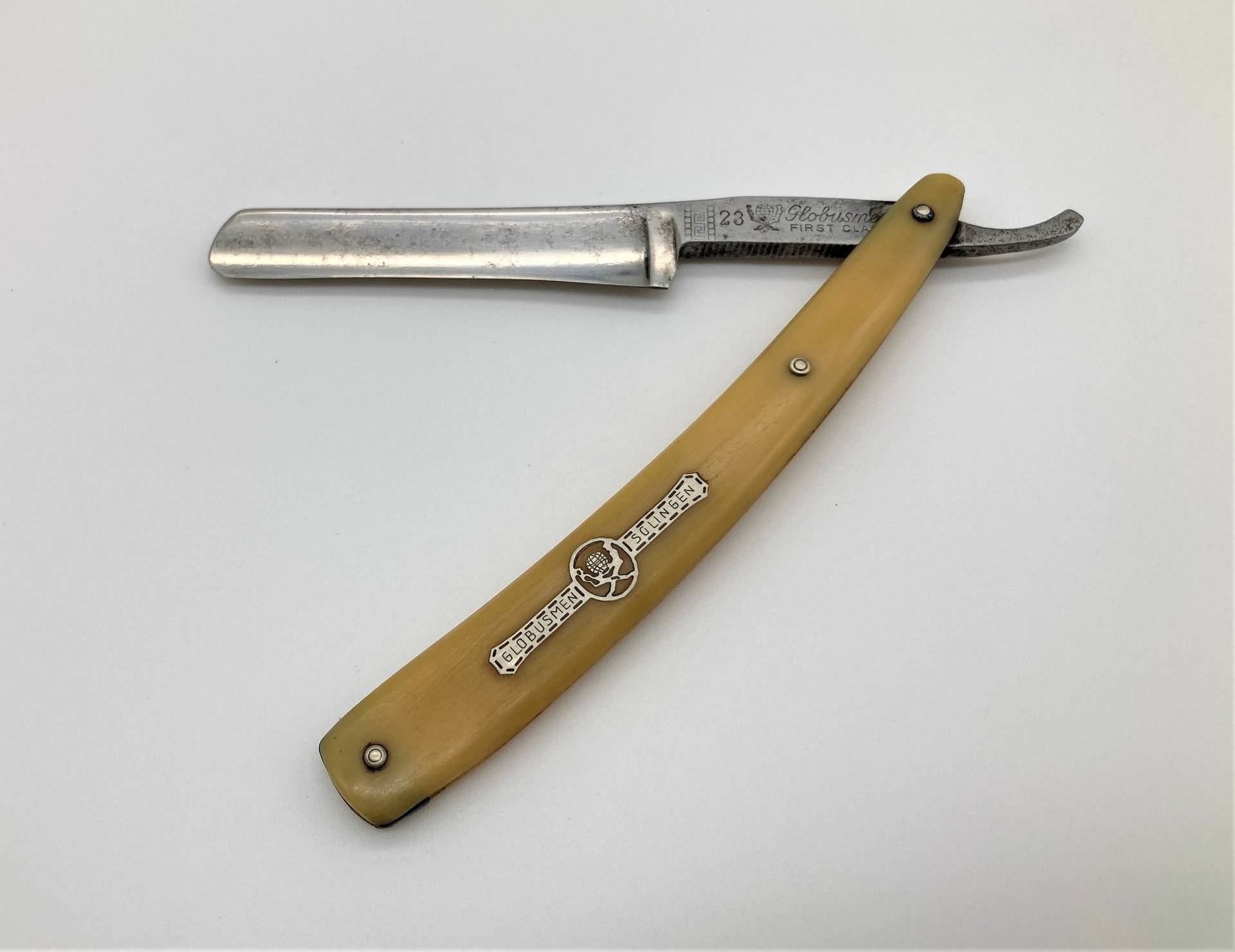 Bergfeld & Sohn Globusmen Solingen Germany Vintage Rasiermesser Bergfeld & Sohn Globusmen Solingen Germany Vintage Rasiermesser von Etsy - Langeblo