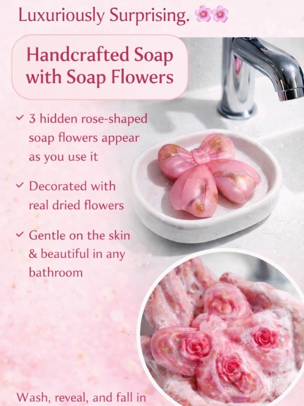 Blühende Liebesseife Blühende Liebesseife von Etsy - LankaluxeCo