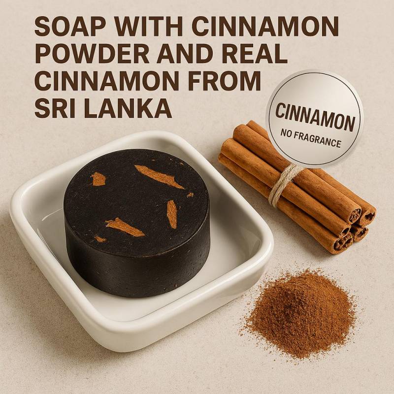 Reine Ceylon Zimt Seife von Etsy - LankaluxeCo