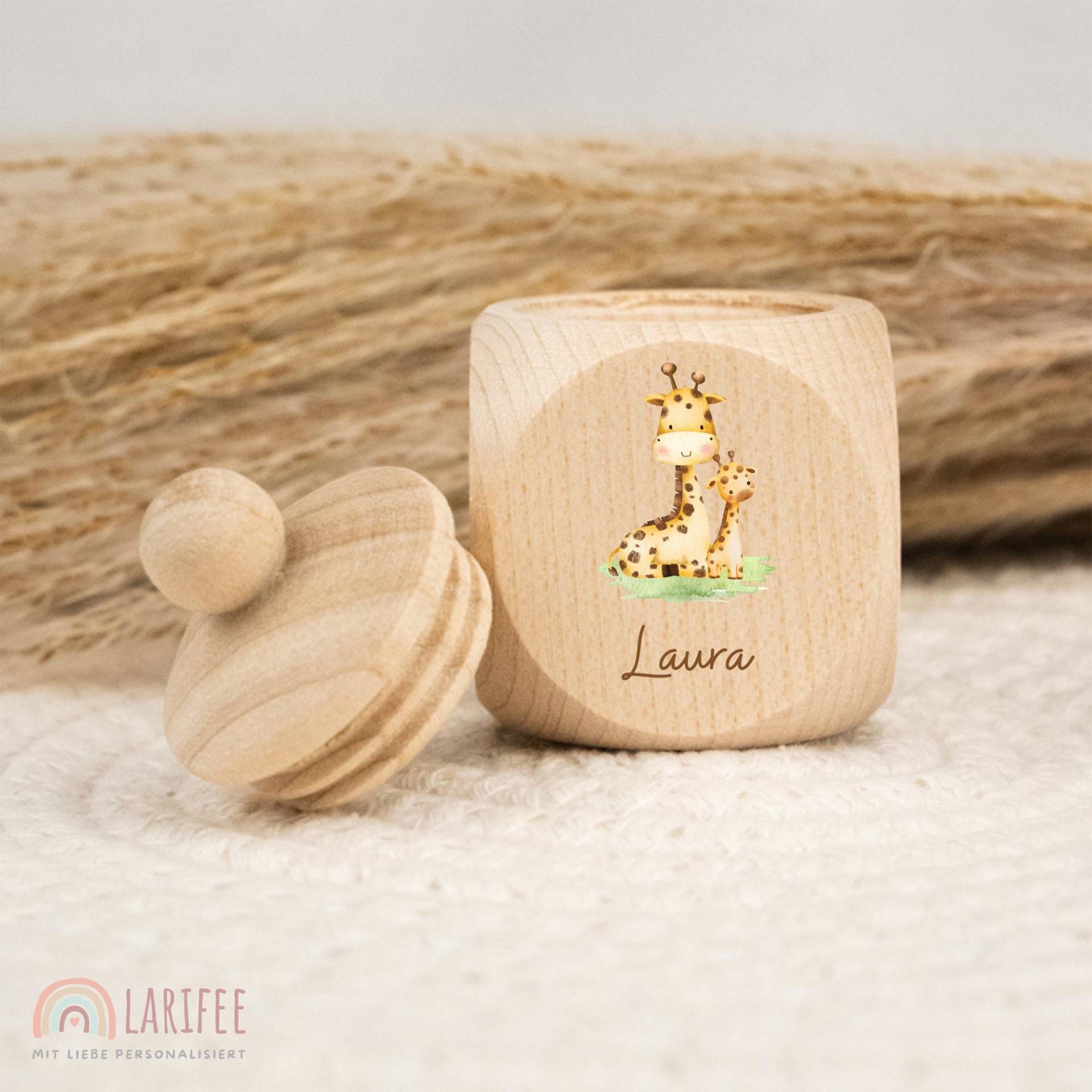 Zahndose Personalisiert Giraffe, Milchzahndose Mit Name, Aus Holz, Dose Milchzähne, Schraubverschluss, Zahnfee, Uv-Druck Zahndose Personalisiert Giraffe, Milchzahndose Mit Name, Aus Holz, Dose Milchzähne, Schraubverschluss, Zahnfee, Uv-Druck von Etsy - Larifee