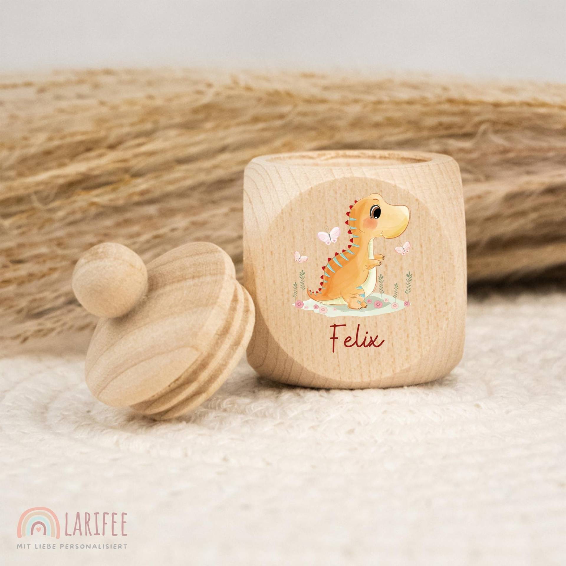 Zahndose Personalisiert Mit Dino, Milchzahndose Name, Aus Holz, Dose Milchzähne, Schraubverschluss, Zahnfee, Uv-Druck Zahndose Personalisiert Mit Dino, Milchzahndose Name, Aus Holz, Dose Milchzähne, Schraubverschluss, Zahnfee, Uv-Druck von Etsy - Larifee