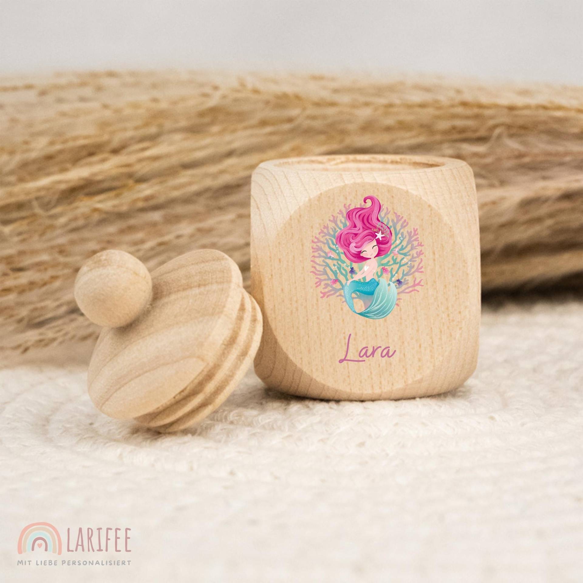 Zahndose Personalisiert Mit Meerjungfrau, Milchzahndose Name, Aus Holz, Dose Milchzähne, Schraubverschluss, Uv-Druck Zahndose Personalisiert Mit Meerjungfrau, Milchzahndose Name, Aus Holz, Dose Milchzähne, Schraubverschluss, Uv-Druck von Etsy - Larifee