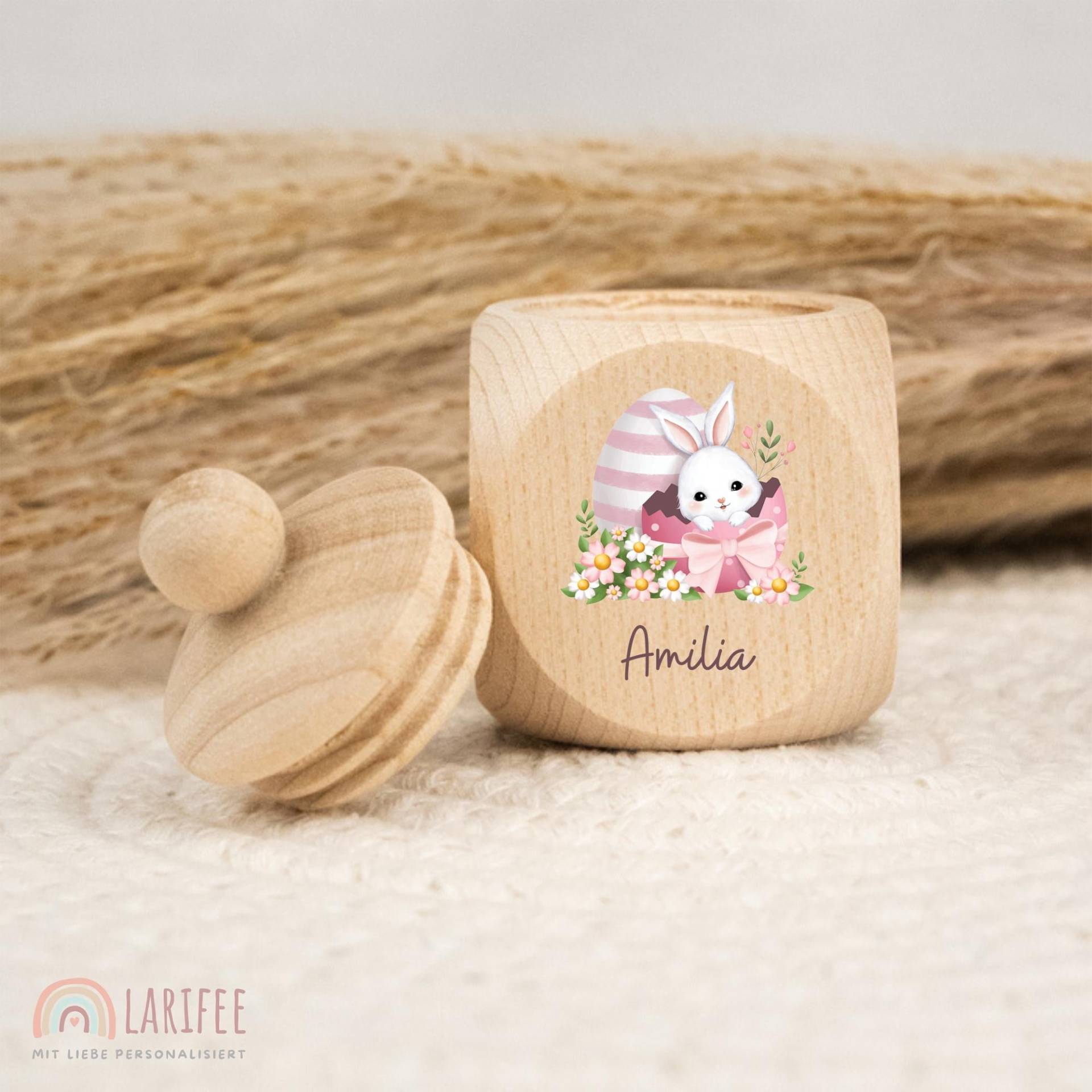 Zahndose Personalisiert Mit Oster-Motiv, Milchzahndose Name, Aus Holz, Dose Milchzähne, Schraubverschluss, Uv-Druck Zahndose Personalisiert Mit Oster-Motiv, Milchzahndose Name, Aus Holz, Dose Milchzähne, Schraubverschluss, Uv-Druck von Etsy - Larifee