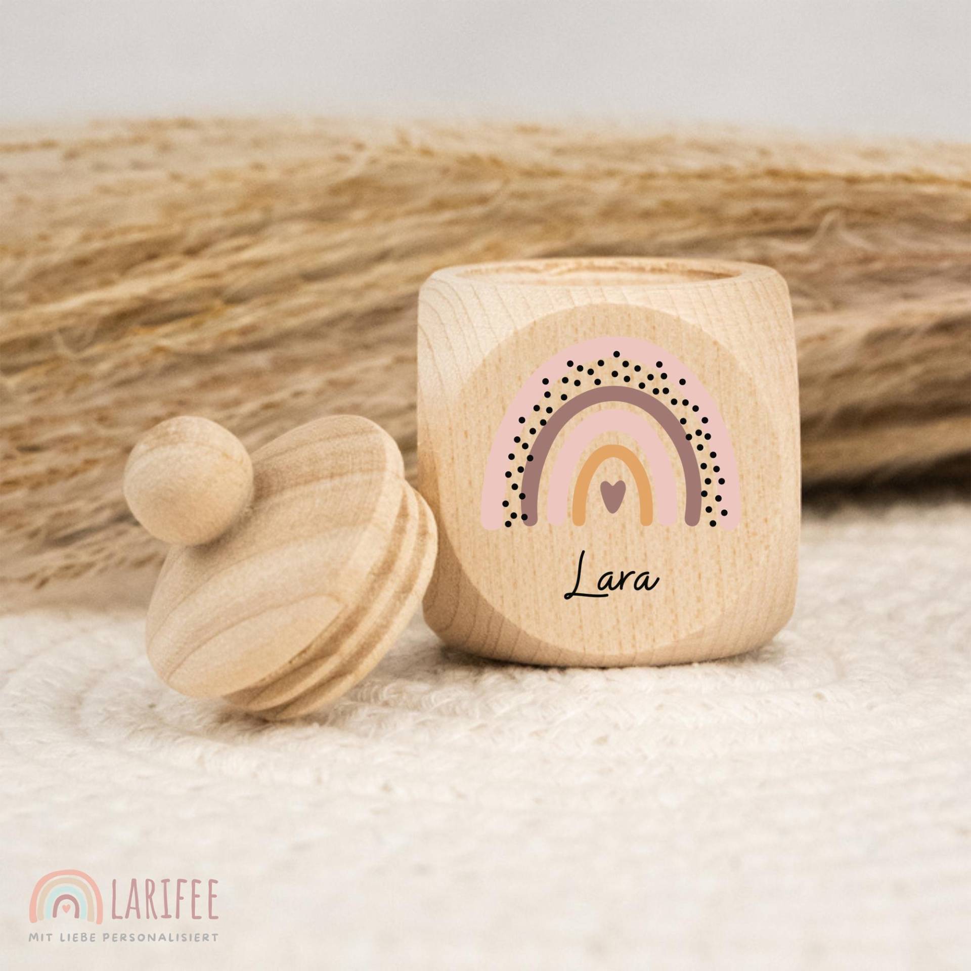 Zahndose Personalisiert Mit Regenbogen, Milchzahndose Name, Aus Holz, Dose Milchzähne, Schraubverschluss, Uv-Druck Zahndose Personalisiert Mit Regenbogen, Milchzahndose Name, Aus Holz, Dose Milchzähne, Schraubverschluss, Uv-Druck von Etsy - Larifee
