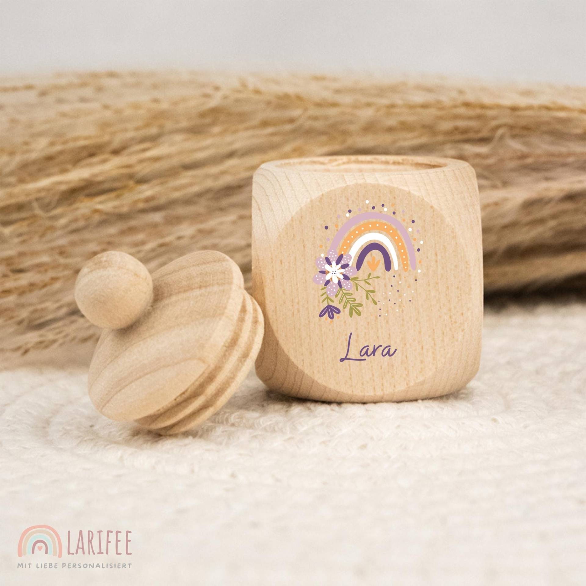 Zahndose Personalisiert Mit Regenbogen, Milchzahndose Name, Aus Holz, Dose Milchzähne, Schraubverschluss, Uv-Druck Zahndose Personalisiert Mit Regenbogen, Milchzahndose Name, Aus Holz, Dose Milchzähne, Schraubverschluss, Uv-Druck von Etsy - Larifee