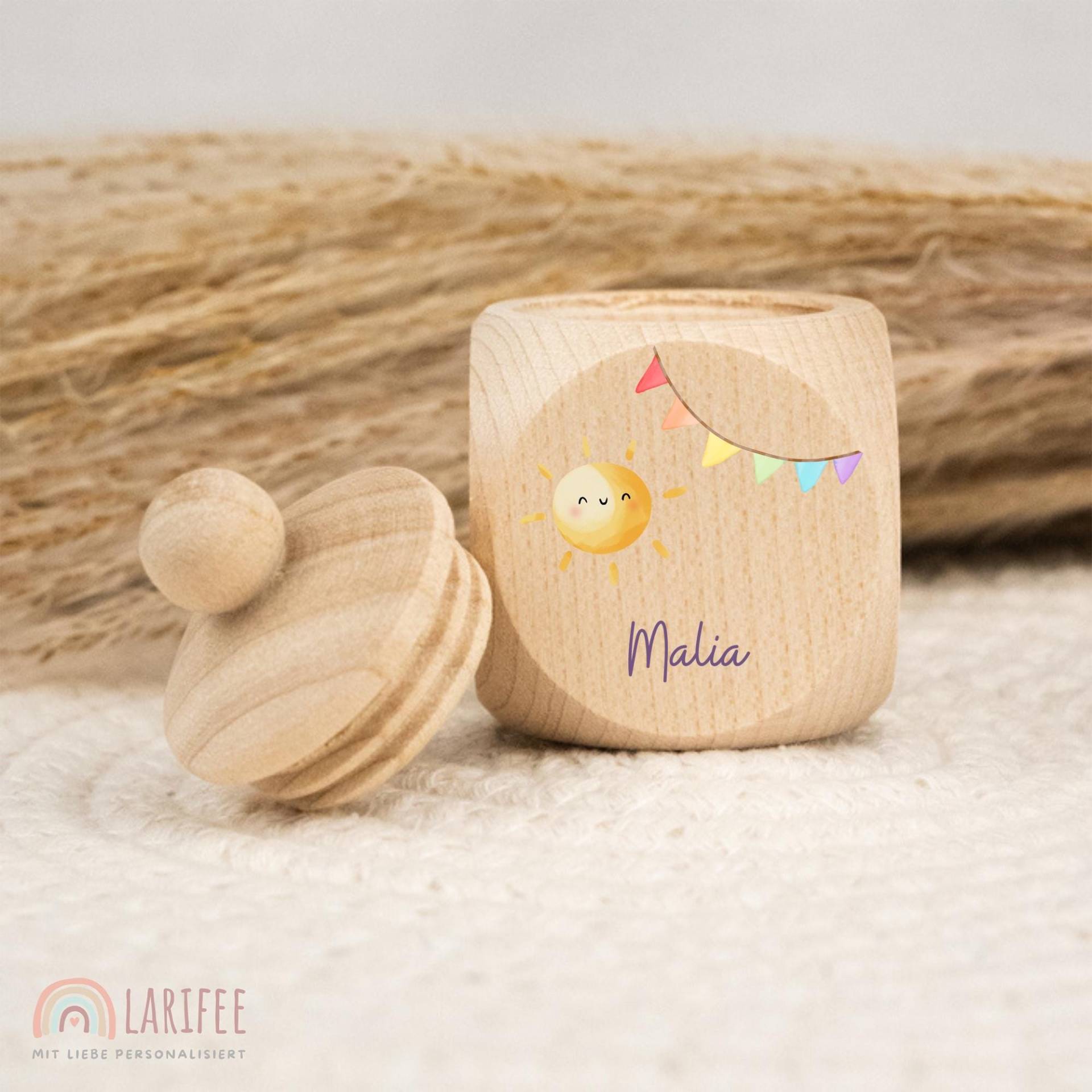 Zahndose Personalisiert Mit Sonne, Milchzahndose Name, Aus Holz, Dose Milchzähne, Schraubverschluss, Zahnfee, Uv-Druck Zahndose Personalisiert Mit Sonne, Milchzahndose Name, Aus Holz, Dose Milchzähne, Schraubverschluss, Zahnfee, Uv-Druck von Etsy - Larifee