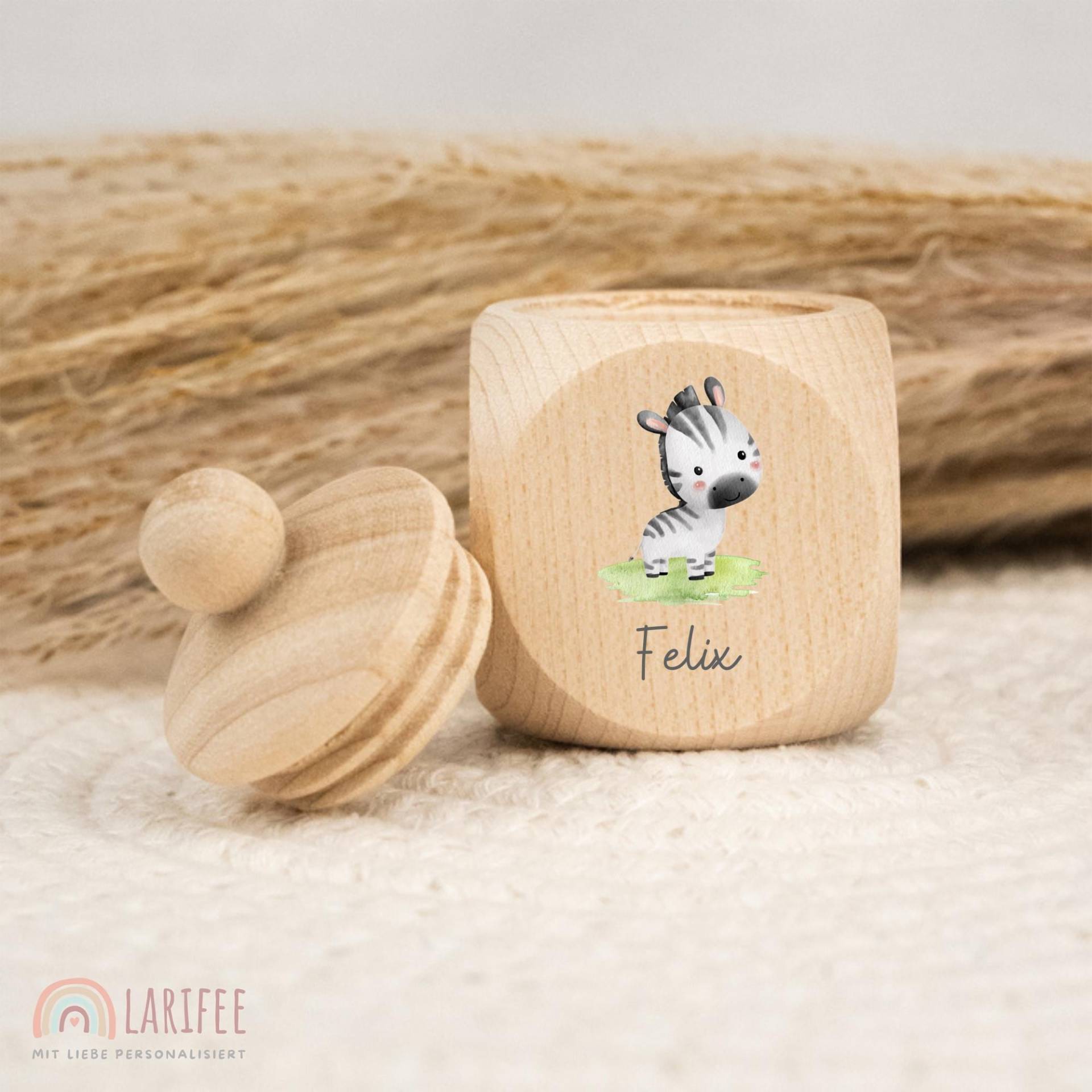 Zahndose Personalisiert Mit Zebra, Milchzahndose Name, Aus Holz, Dose Milchzähne, Schraubverschluss, Zahnfee, Uv-Druck Zahndose Personalisiert Mit Zebra, Milchzahndose Name, Aus Holz, Dose Milchzähne, Schraubverschluss, Zahnfee, Uv-Druck von Etsy - Larifee