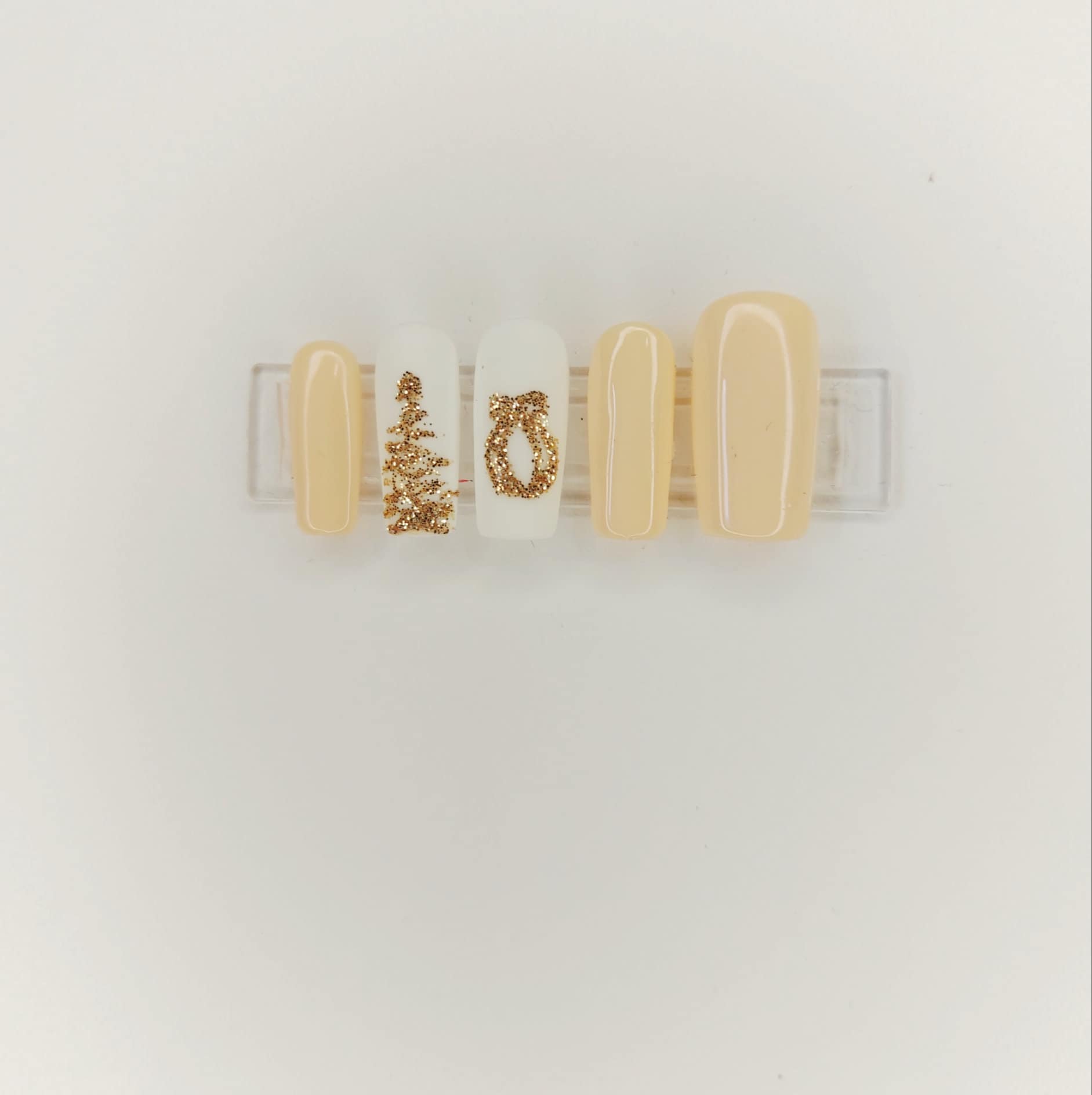 Wiederverwendbare Individuelle Kunstnägel | Press On Nails, 10Er-Set, Weihnachtskollektion 2021 Wiederverwendbare Individuelle Kunstnägel | Press On Nails, 10Er-Set, Weihnachtskollektion 2021 von Etsy - LauraFeeDesOngles