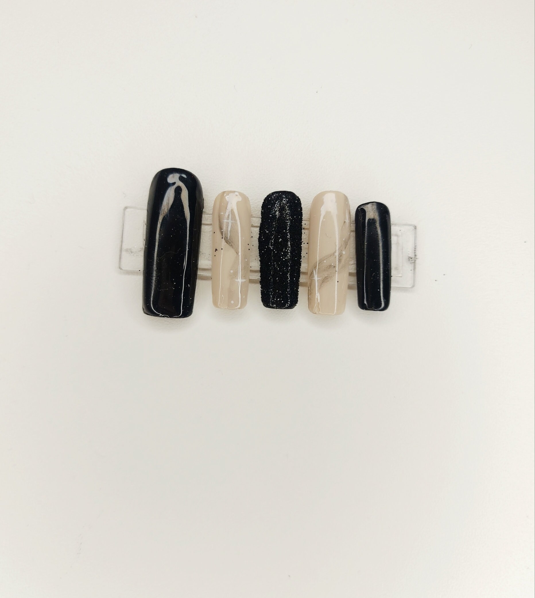 Wiederverwendbare Individuelle Kunstnägel | Press On Nails, 10Er-Set, Winterkollektion 2021/2022 Wiederverwendbare Individuelle Kunstnägel | Press On Nails, 10Er-Set, Winterkollektion 2021/2022 von Etsy - LauraFeeDesOngles