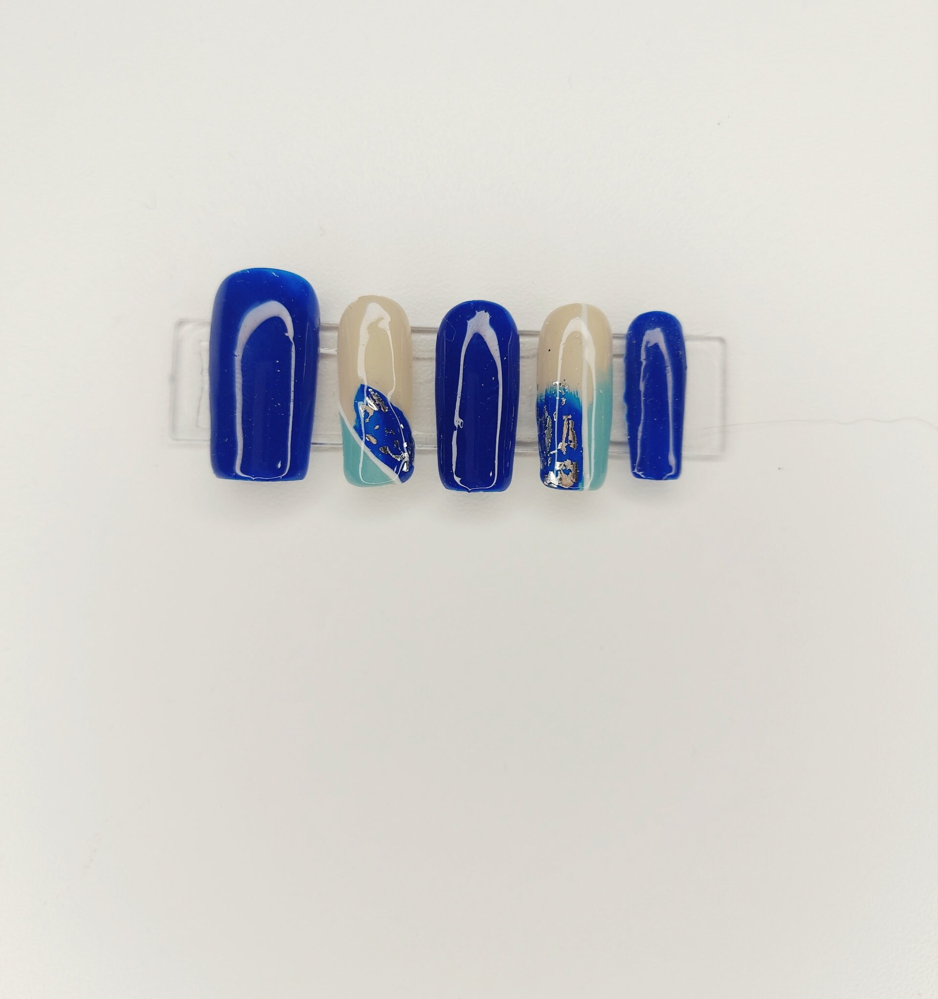 Wiederverwendbare Individuelle Kunstnägel | Press On Nails, 10Er-Set, Winterkollektion 2021/2022 Wiederverwendbare Individuelle Kunstnägel | Press On Nails, 10Er-Set, Winterkollektion 2021/2022 von Etsy - LauraFeeDesOngles