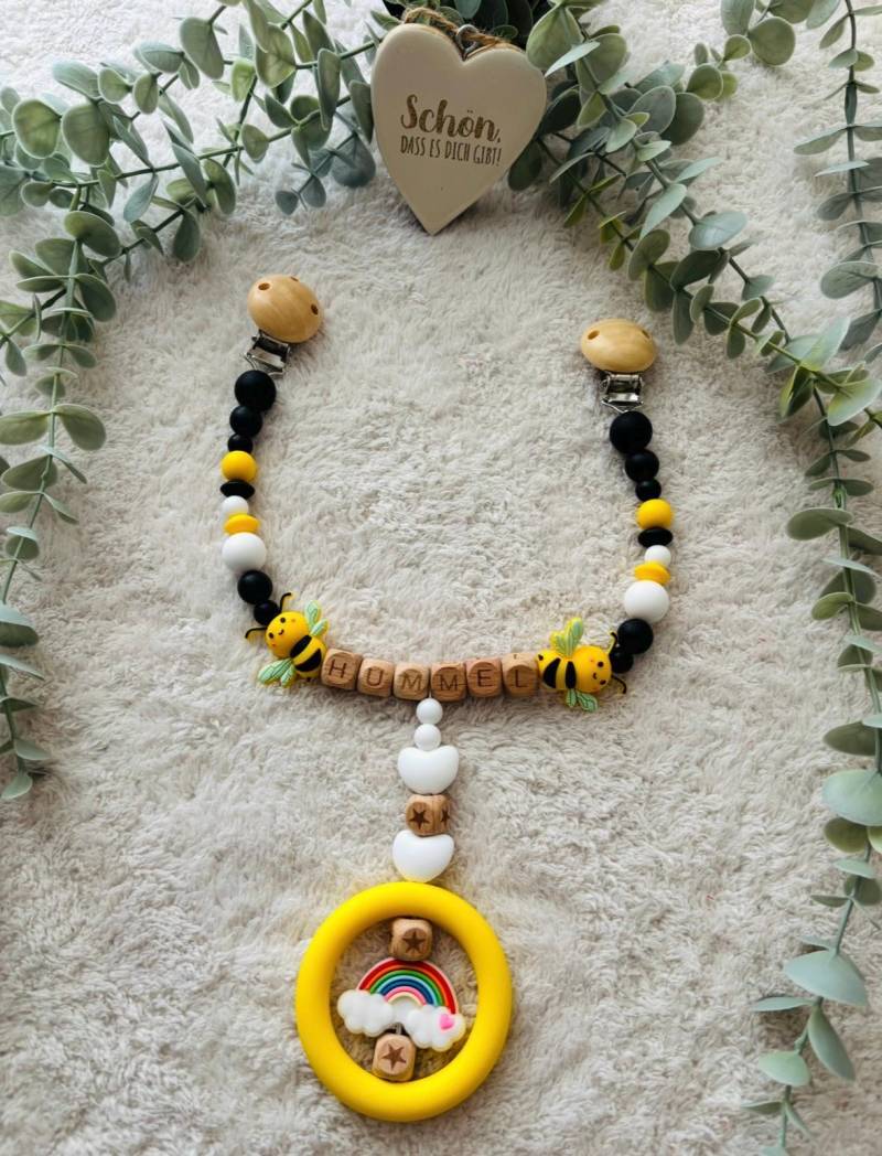 Kinderwagenkette - Biene/Hummel Kinderwagenkette - Biene/Hummel von Etsy - LaurasBabyzauber