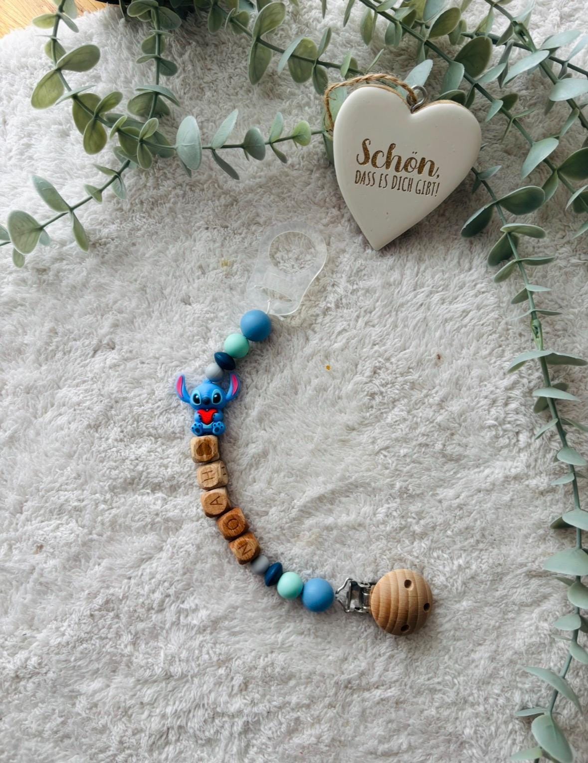 stitch Schnullerkette - Personalisiert stitch Schnullerkette - Personalisiert von Etsy - LaurasBabyzauber