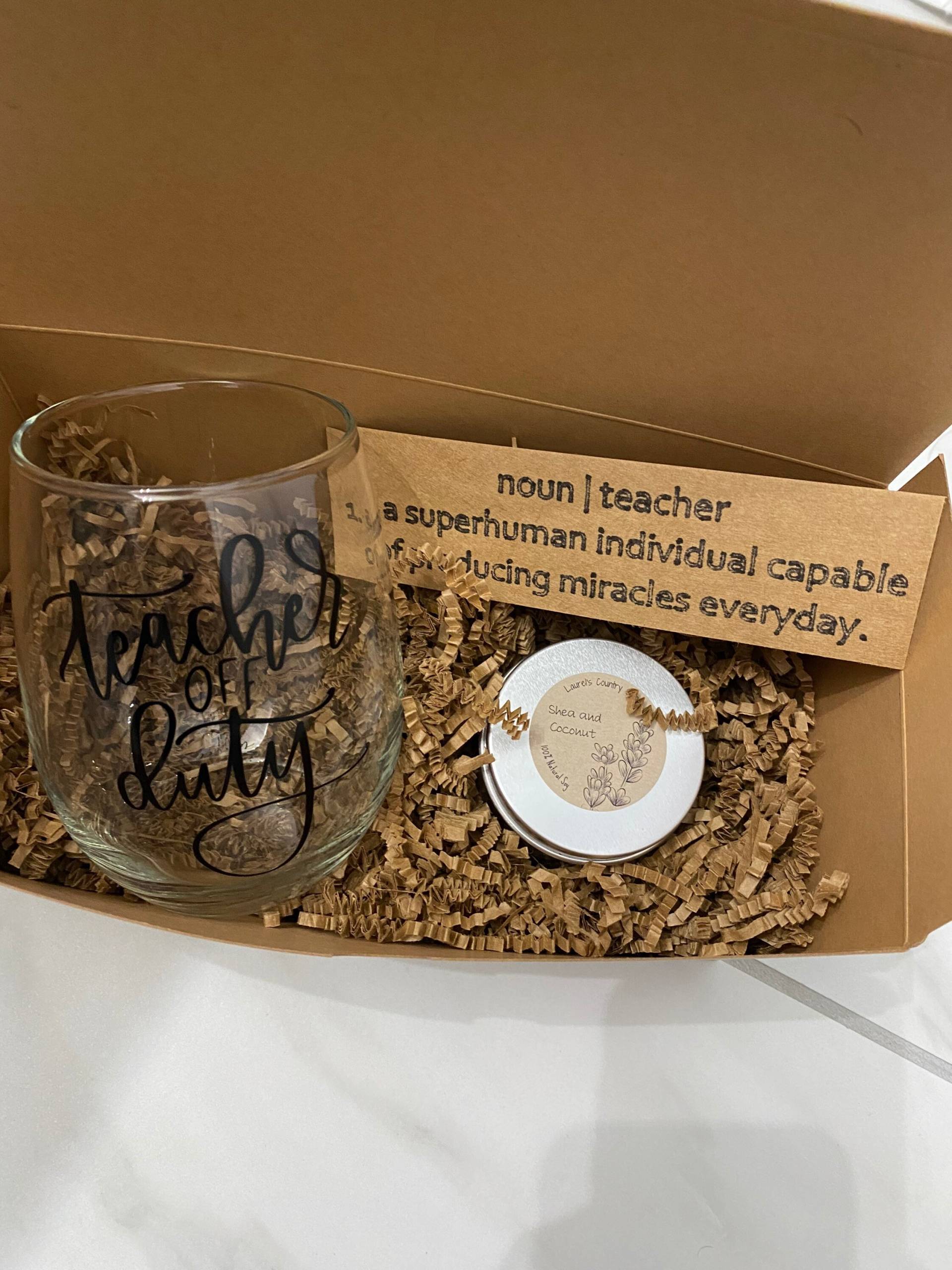 Lehrer Geschenkbox, Wertschätzung, Geschenke, Dankeschön Geschenk, Ende Der Schule Lehrer Geschenkbox, Wertschätzung, Geschenke, Dankeschön Geschenk, Ende Der Schule von Etsy - LaurelsCountryShop