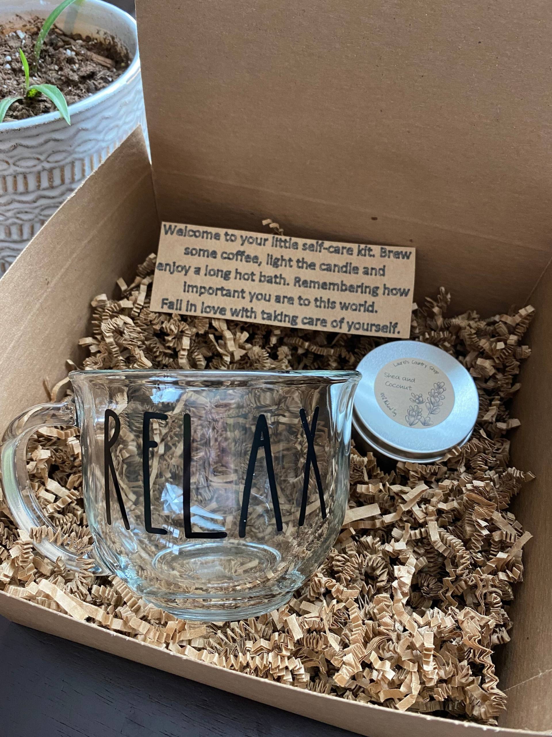 Selbstpflege Entspannende Kaffee Geschenkbox, Kaffeeliebhaber Geschenkbox Für Kaffeeliebhaber, Entspannung Selbstpflege Entspannende Kaffee Geschenkbox, Kaffeeliebhaber Geschenkbox Für Kaffeeliebhaber, Entspannung von Etsy - LaurelsCountryShop