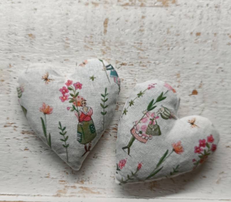 Lavendelsäckchen Lavendelherz Mit Lavendelblüten Gefüllt von Etsy - LauterNetteSaechala