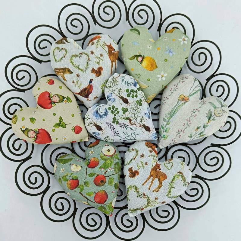Lavendelsäckchen Lavendelherz Mit Lavendelblüten Gefüllt von Etsy - LauterNetteSaechala