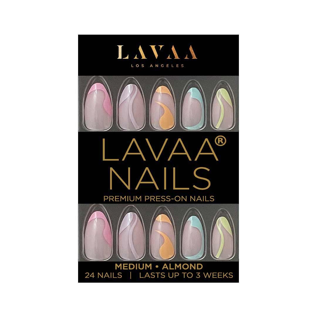 Pastel Dreams Press-On Nails | Medium Almond Pastell Swirl Nägel Salonqualität Und Wiederverwendbar Lava Schönheit Pastel Dreams Press-On Nails | Medium Almond Pastell Swirl Nägel Salonqualität Und Wiederverwendbar Lava Schönheit von Etsy - LavaaBeauty