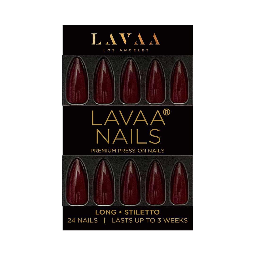 Vampira Press-On Nägel | Glänzende Burgunder Lange Stiletto Salonqualität Und Wiederverwendbar Lava Schönheit Vampira Press-On Nägel | Glänzende Burgunder Lange Stiletto Salonqualität Und Wiederverwendbar Lava Schönheit von Etsy - LavaaBeauty