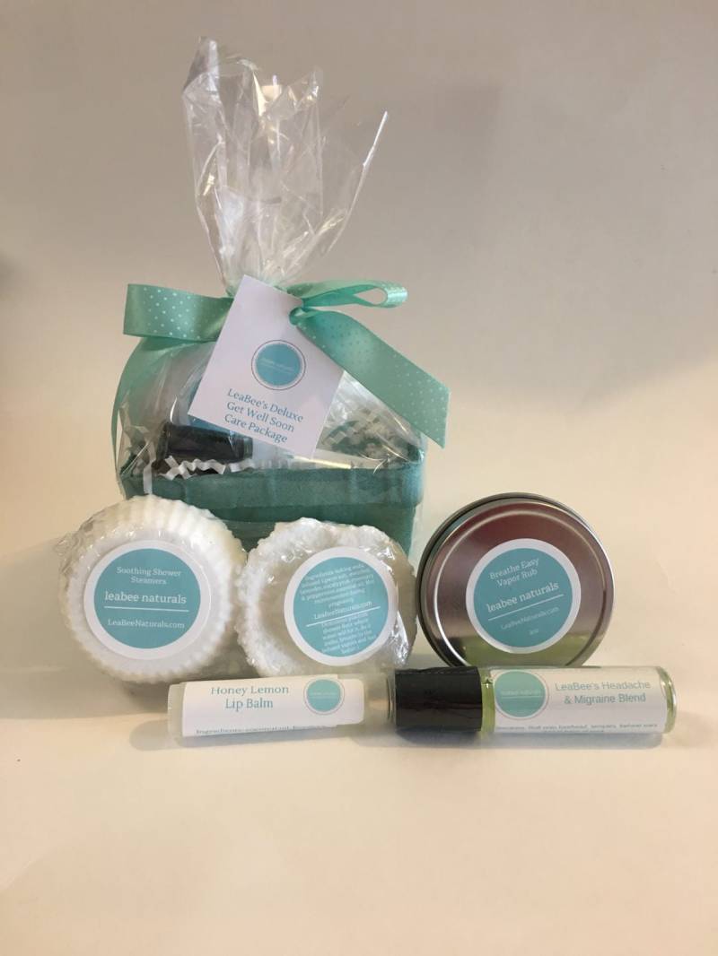 Holen Sie Sich Bald Pflegepaket Von Leabee Naturals Kalte Grippe Allergie Geschenk-Set von Etsy - LeaBeeNaturals