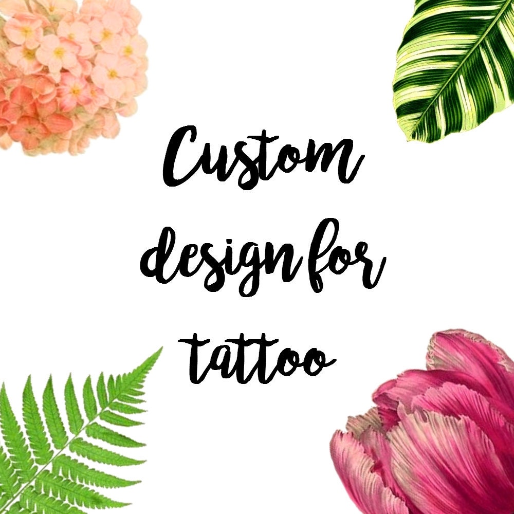 Individuelles Design Für Tattoos von Etsy - Leccio51