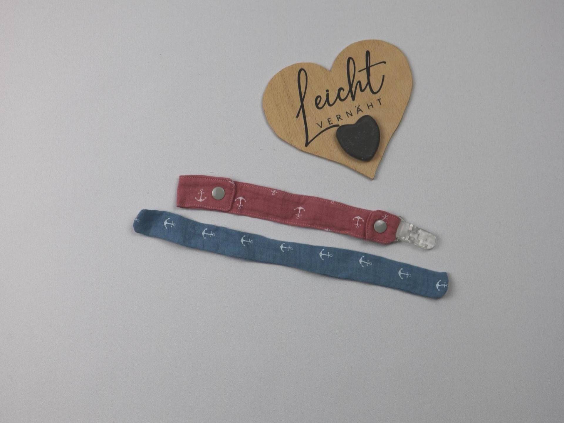 Kurze Lieferzeit Schnullerband/Schnullerkette Schnullerhalter Schnuller Baby von Etsy - Leichtvernaeht