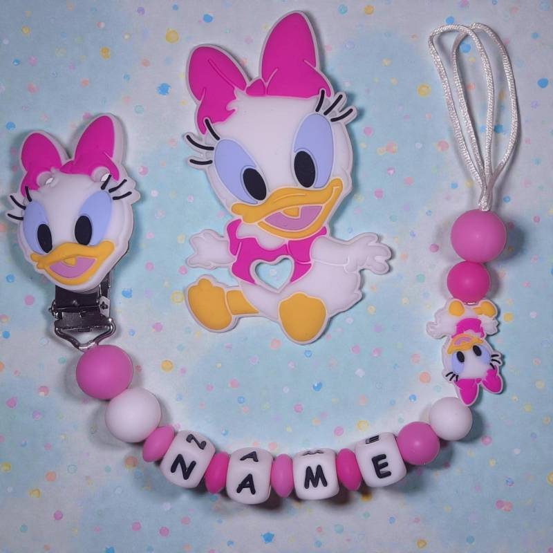 Schnullerkette Personalisiert Mit Beissring von Etsy - LemeravigliedimariCo