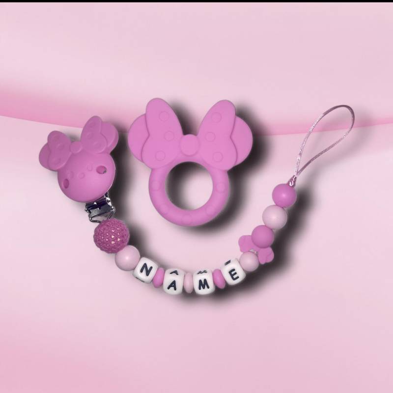 Schnullerkette Personalisiert Mit Beissring von Etsy - LemeravigliedimariCo