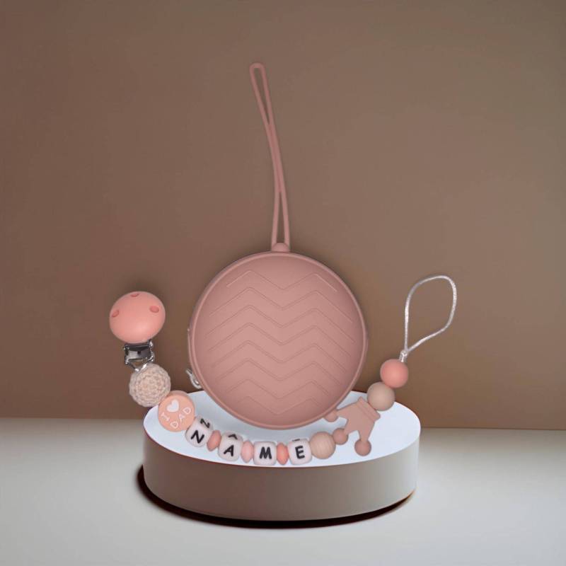 Schnullerkette Personalisiert Und Schnullerbox von Etsy - LemeravigliedimariCo