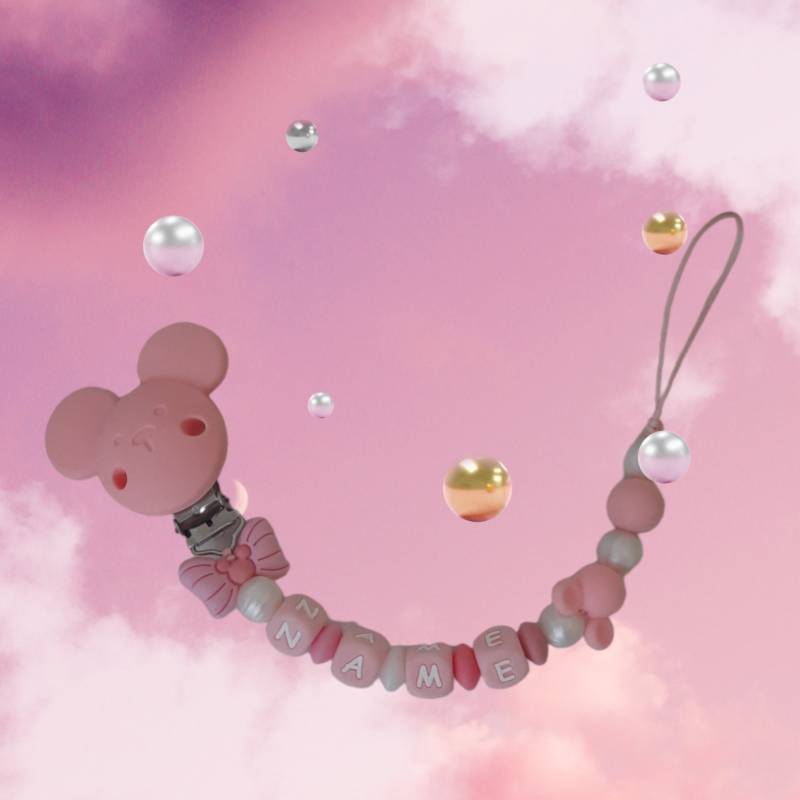 Schnullerkette Personalisiert von Etsy - LemeravigliedimariCo