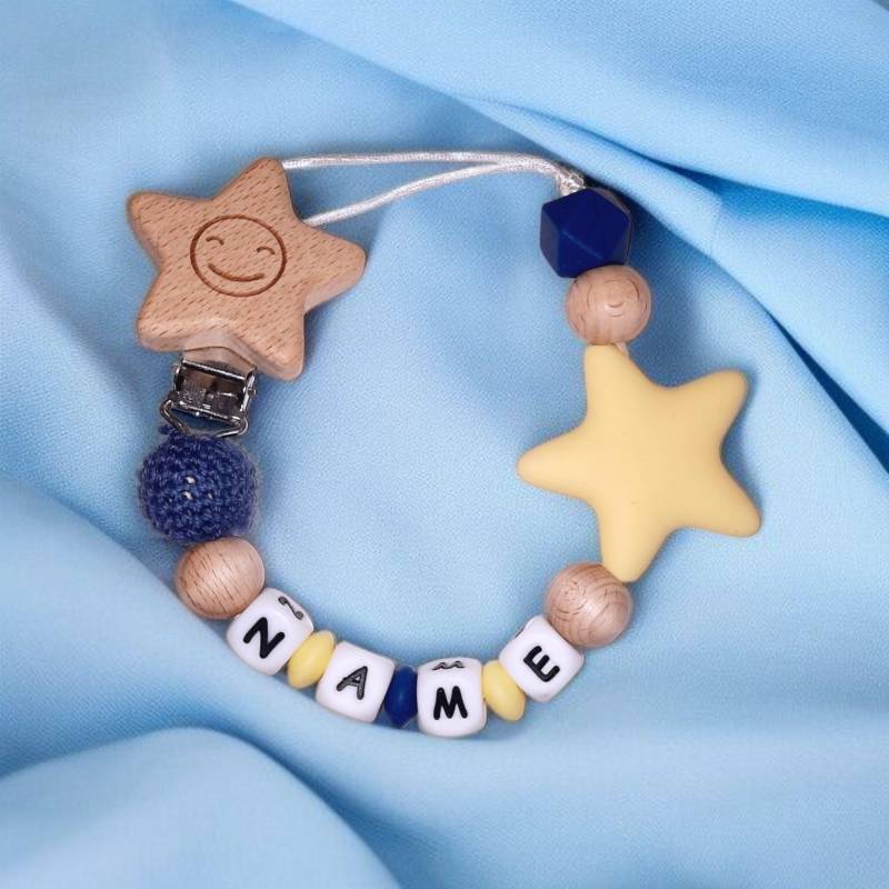 Schnullerkette Personalisiert von Etsy - LemeravigliedimariCo