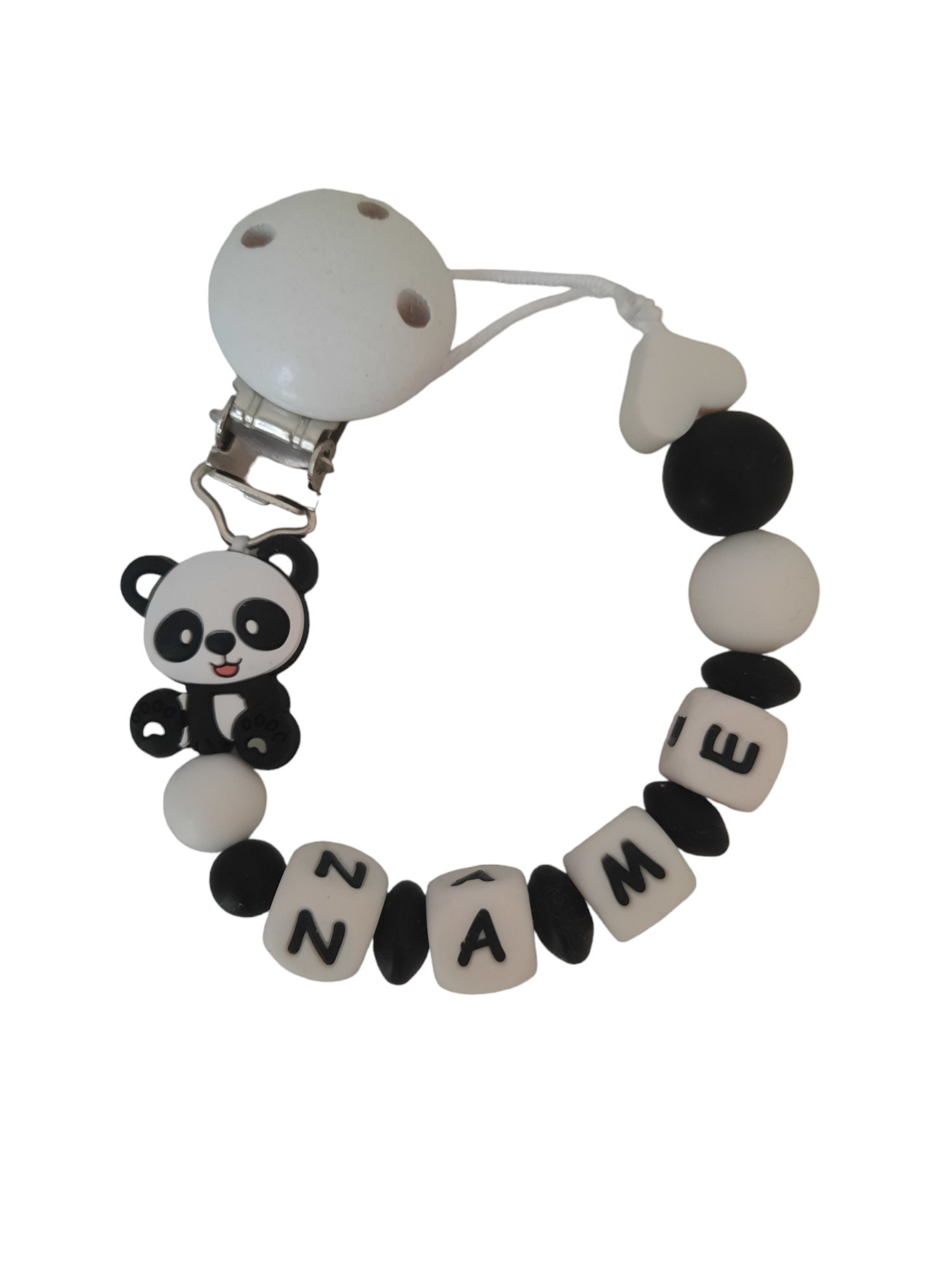 Schnullerkette Personalisiert von Etsy - LemeravigliedimariCo