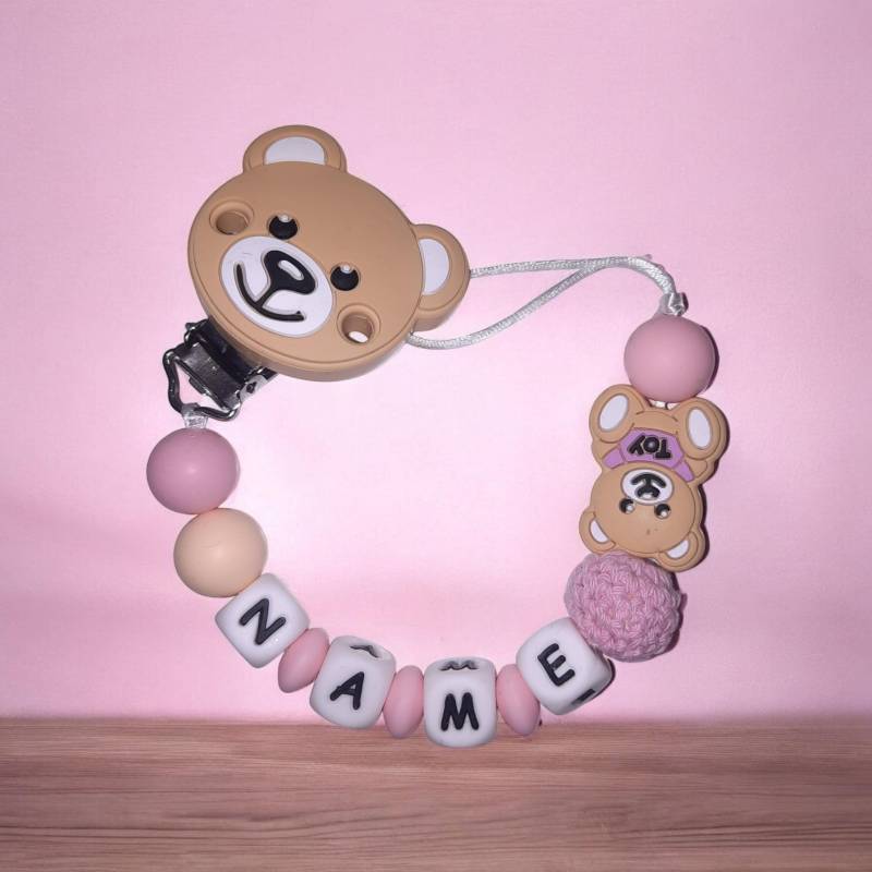 Schnullerkette Personalisiert Schnullerkette Personalisiert von Etsy - LemeravigliedimariCo