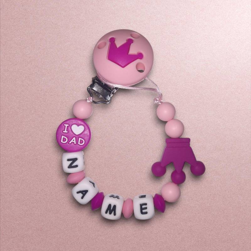 Schnullerkette Personalisiert Schnullerkette Personalisiert von Etsy - LemeravigliedimariCo