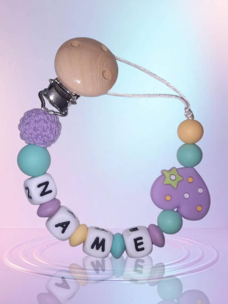 Schnullerkette Personalisiert Schnullerkette Personalisiert von Etsy - LemeravigliedimariCo