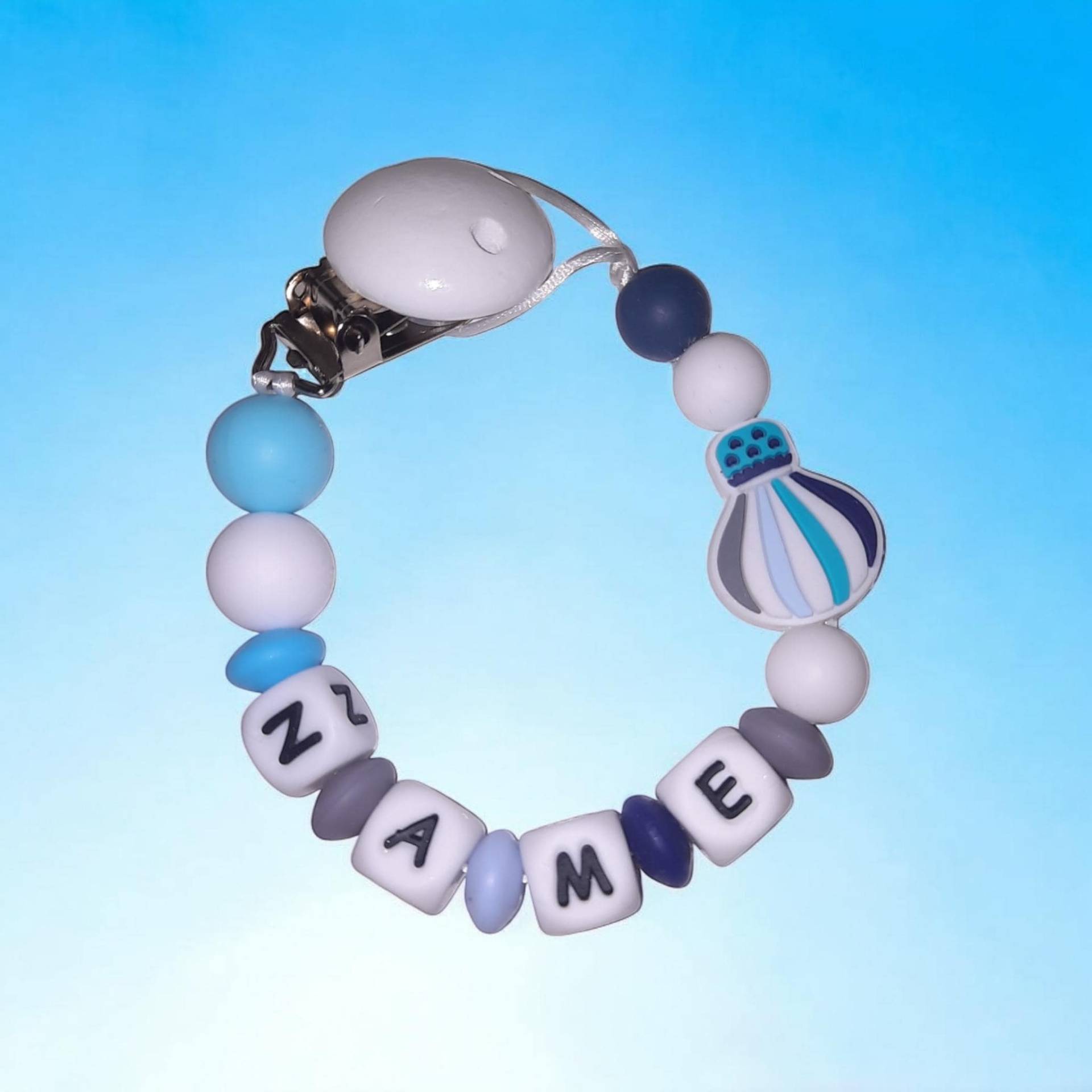 Schnullerkette Personalisiert von Etsy - LemeravigliedimariCo