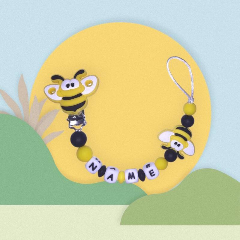 Schnullerkette Personalisiert Schnullerkette Personalisiert von Etsy - LemeravigliedimariCo